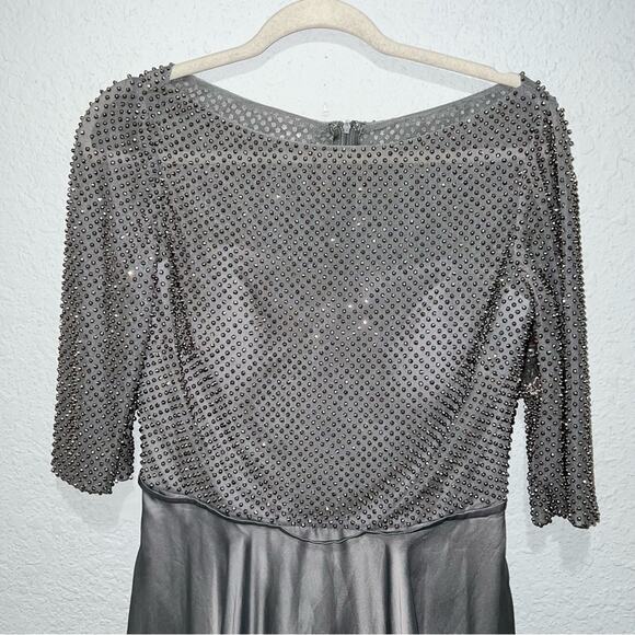 La Femme Embellished Bodice Tulle Ballgown(defects) - Picture 3 of 11